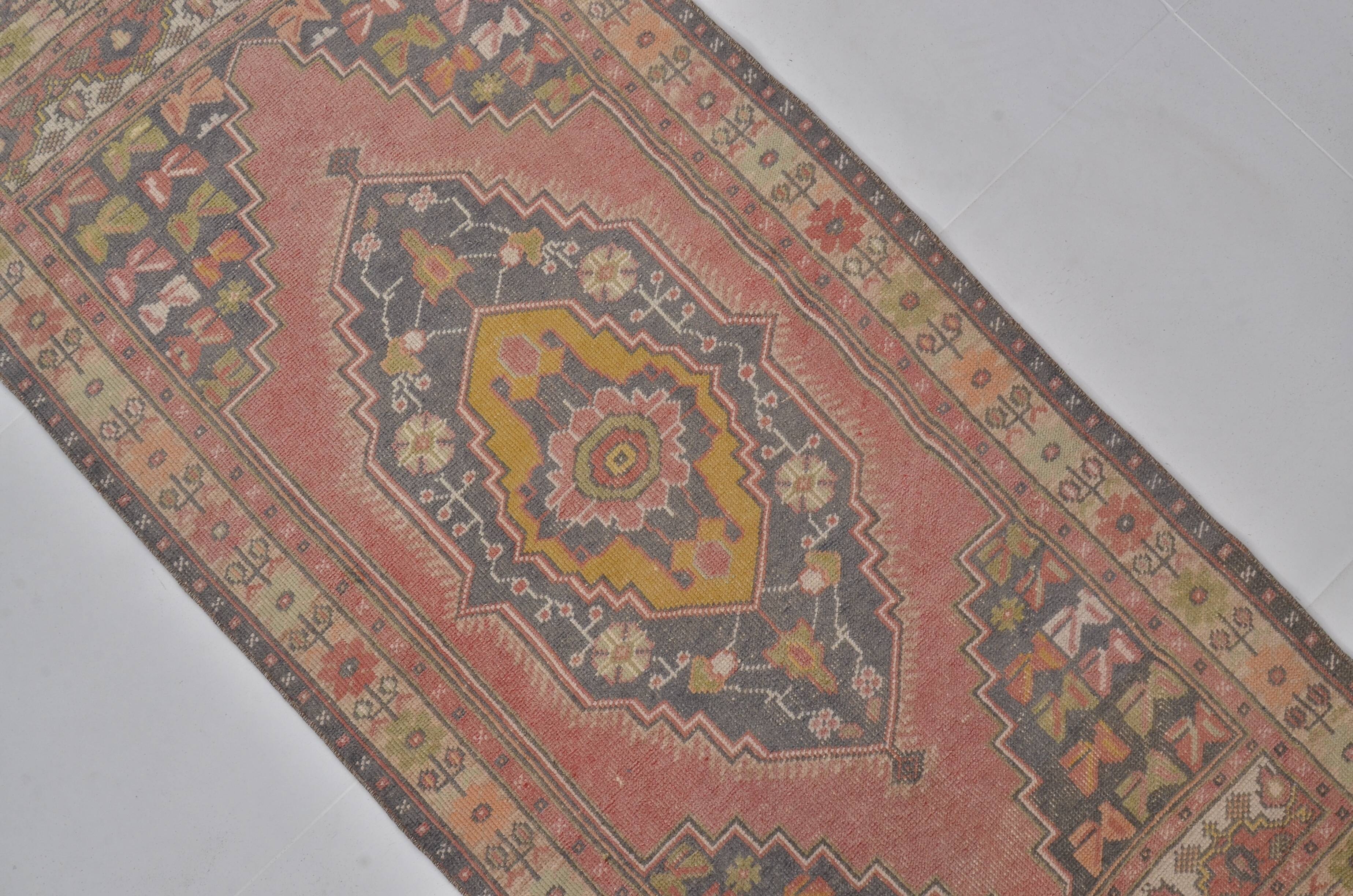 Floral Vintage Handknotted Area Rug sku 2466