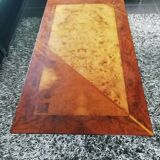 elm burl coffee table