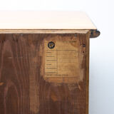 Cabinet fonctionnaliste par jindřich halabala pour up zavody, années 1950, tchécoslovaquie