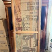 Tapisserie murale encadrée – Scène d’intérieur ancienne
