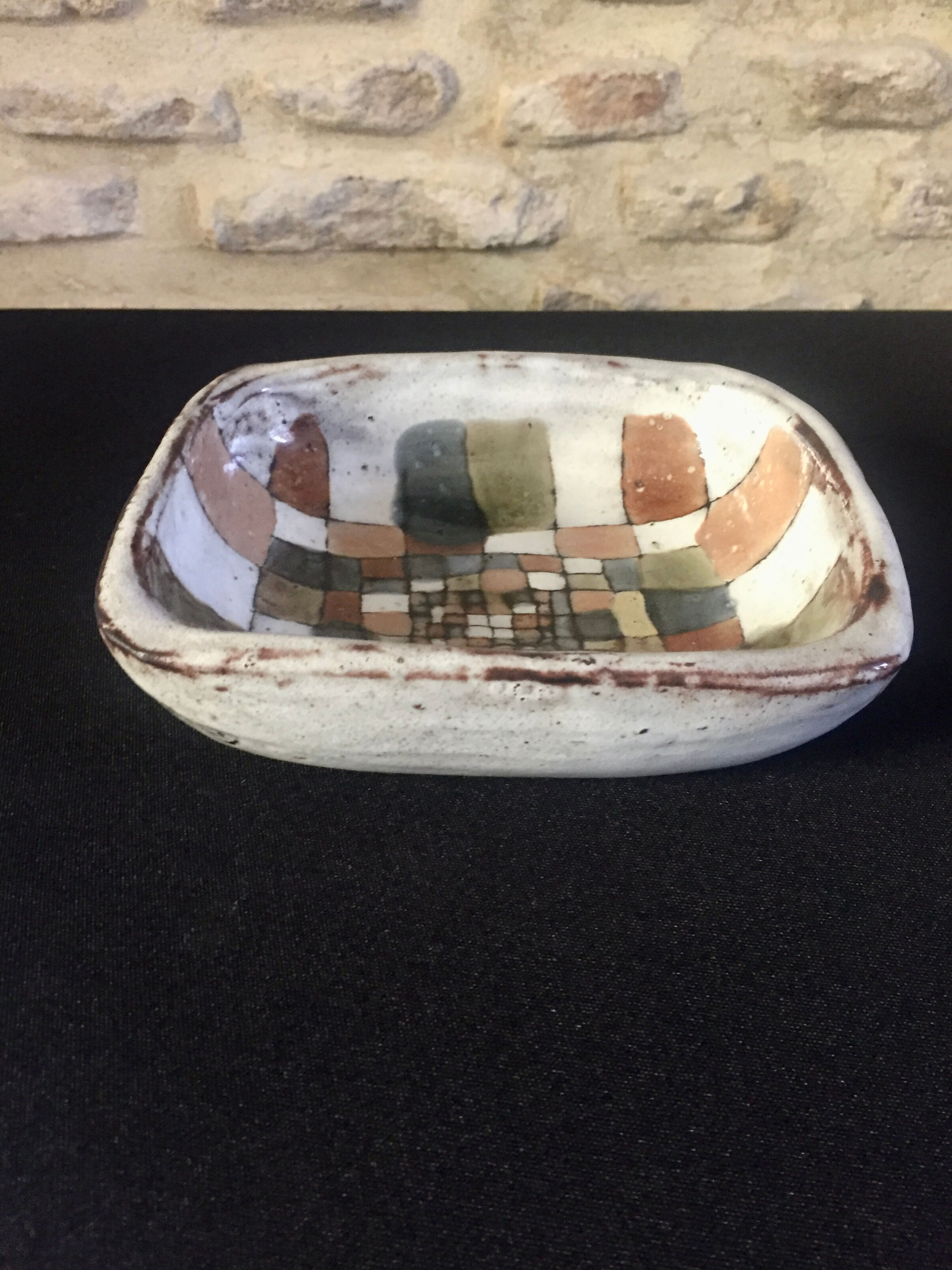 Vintage ceramic cut by paul quere minotaur