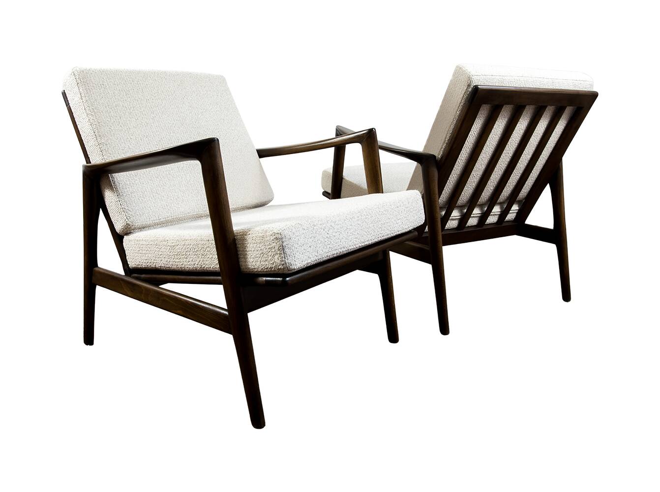 Mid Century Modern Armchairs By Sfm, Poland, 1960s, set of 2