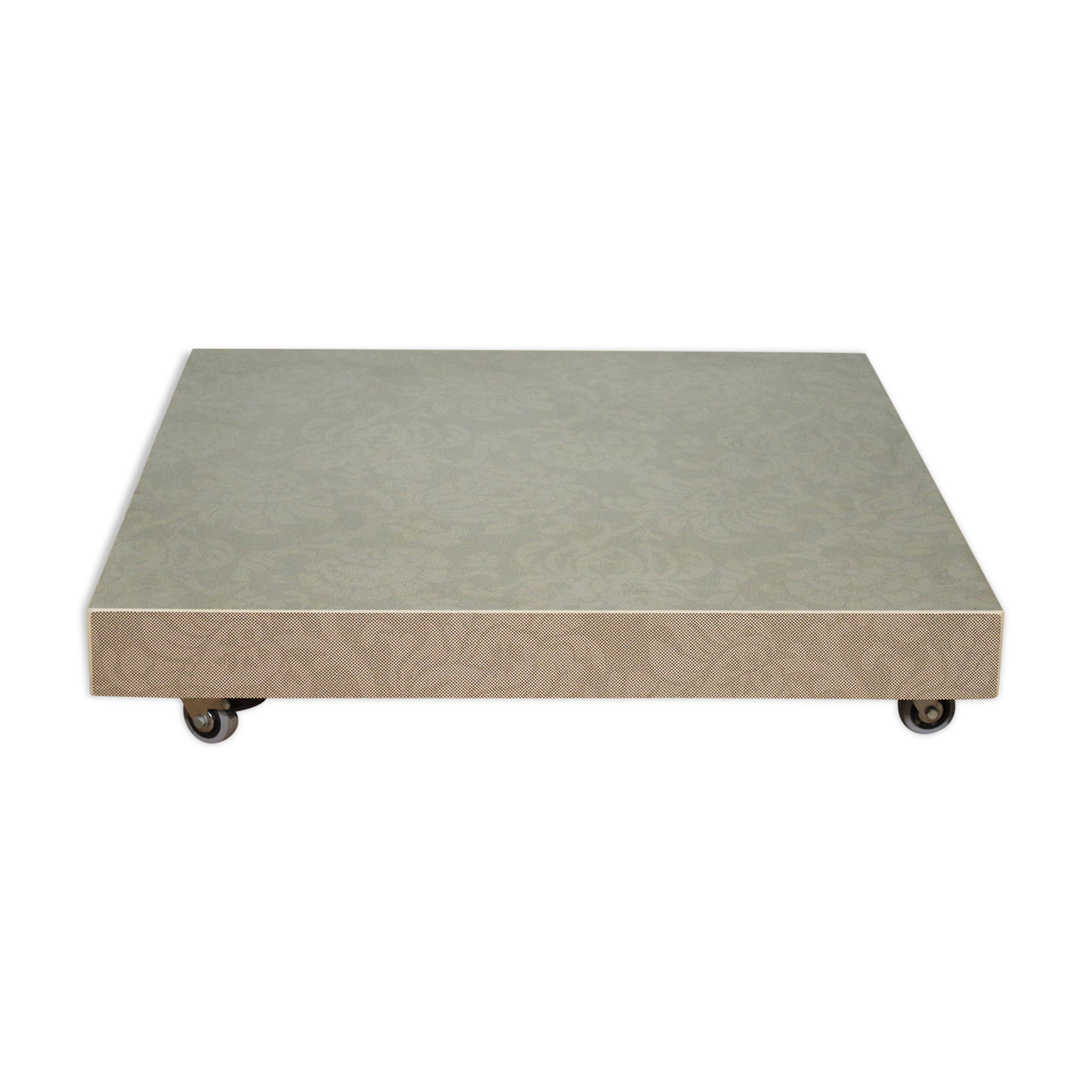 Ceramic and glass coffee table, 2000