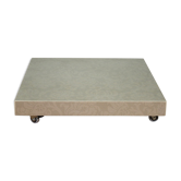 Ceramic and glass coffee table, 2000