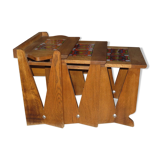 Guillerme and Chambron trundle coffee tables