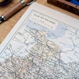 Printed in 1889, Ille-et-Vilaine, Brittany.