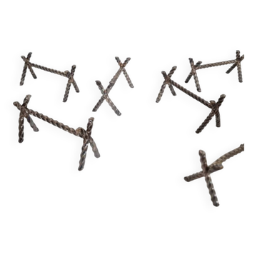 Set of 6 Brutalist Knife Holders