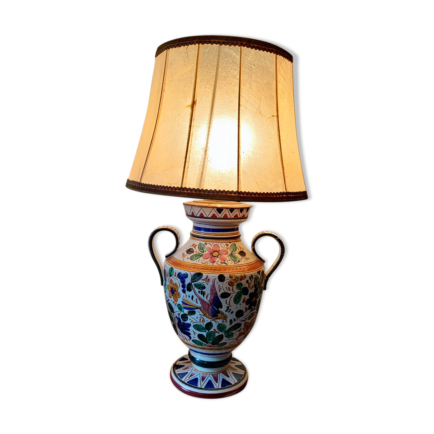Ceramic lamp Alberto DERUTA