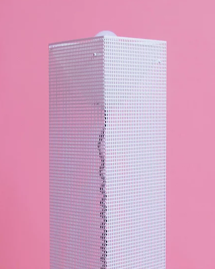 Floor lamp metal, 1980s