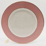 6 Flat Plates Stamped “L'Amandinoise”.