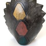 Mexican Pottery Owl from the 70s | Barro Negro Oaxaca | Midcentury