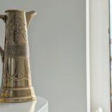 Art Deco brass pitcher 1930