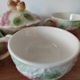 Salins les Bains slip set: cup and sugar bowl