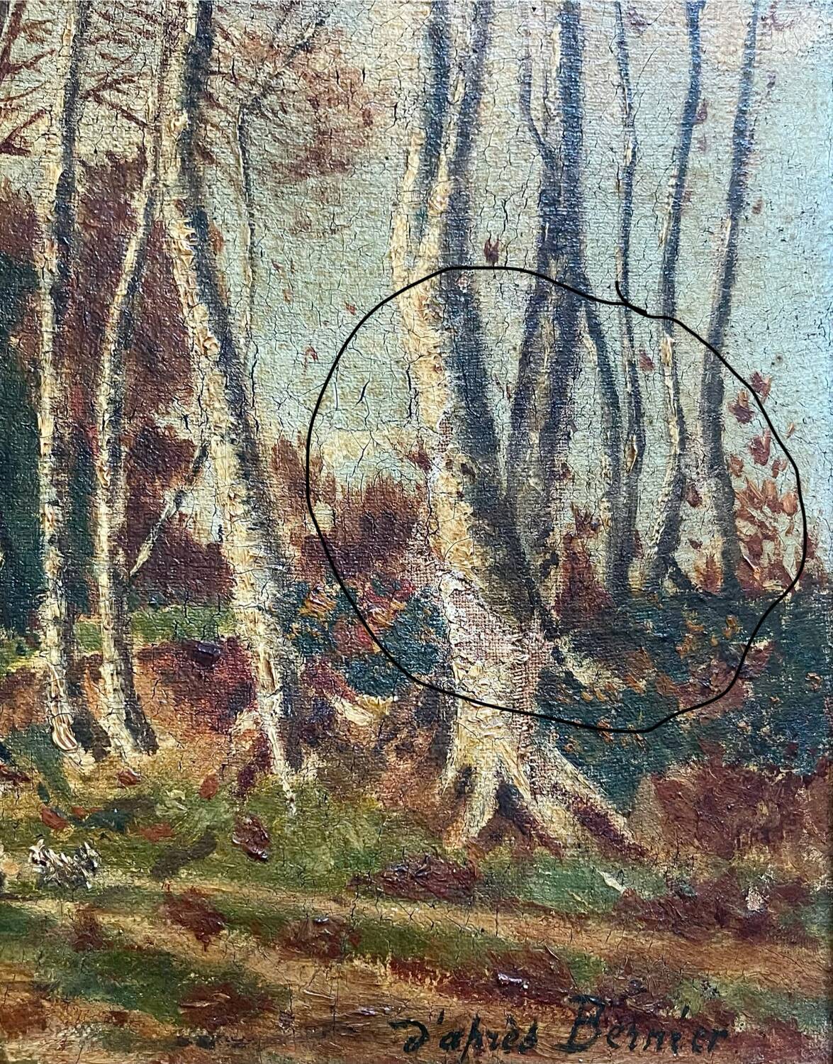 Oil on canvas, 19th century.