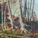 Huile sur toile XIX ème.