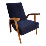 Lejkowski Leśniewski designer lounge chair, 1960s, Poland