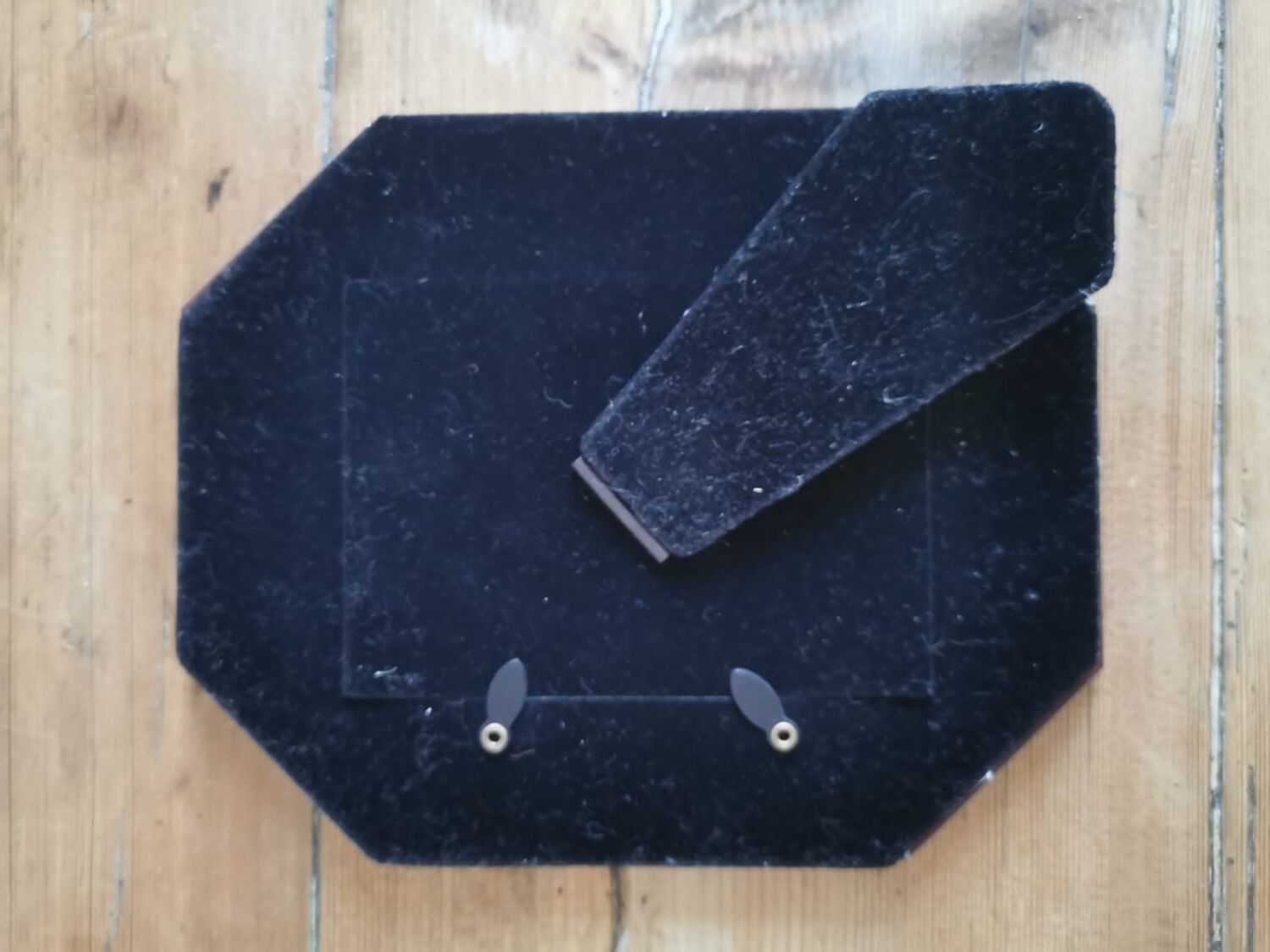 Old beveled mirror frame