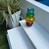 Multicolored vase