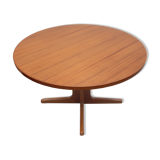 Extendible dining table teak XXL, Nielsen Denmark, 1970