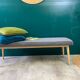 Scandinavian-line bench
