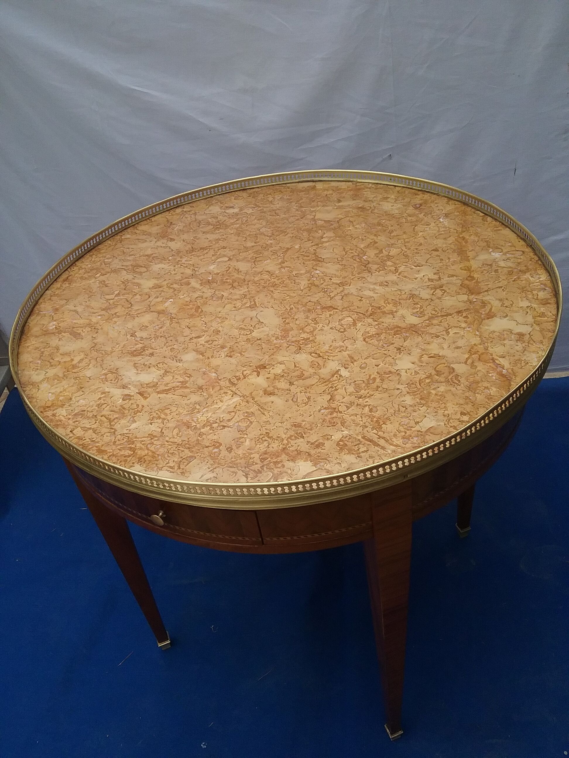 Hot water bottle table