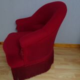 Red toad armchair vintage top