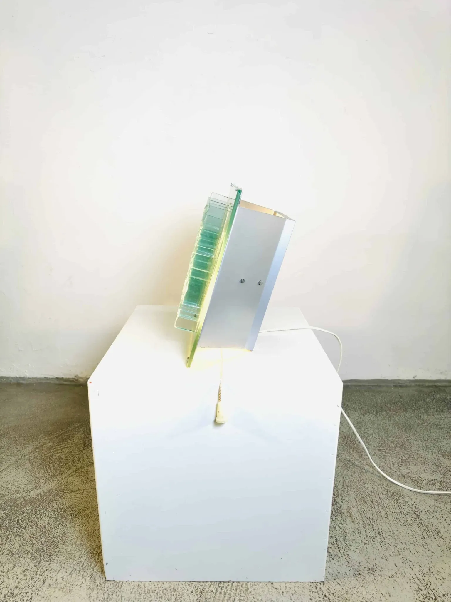 C-1715 'Breukrelief' Wall Lamp By Willem Van Oyen For Raak Amsterdam, The Netherlands, 1968