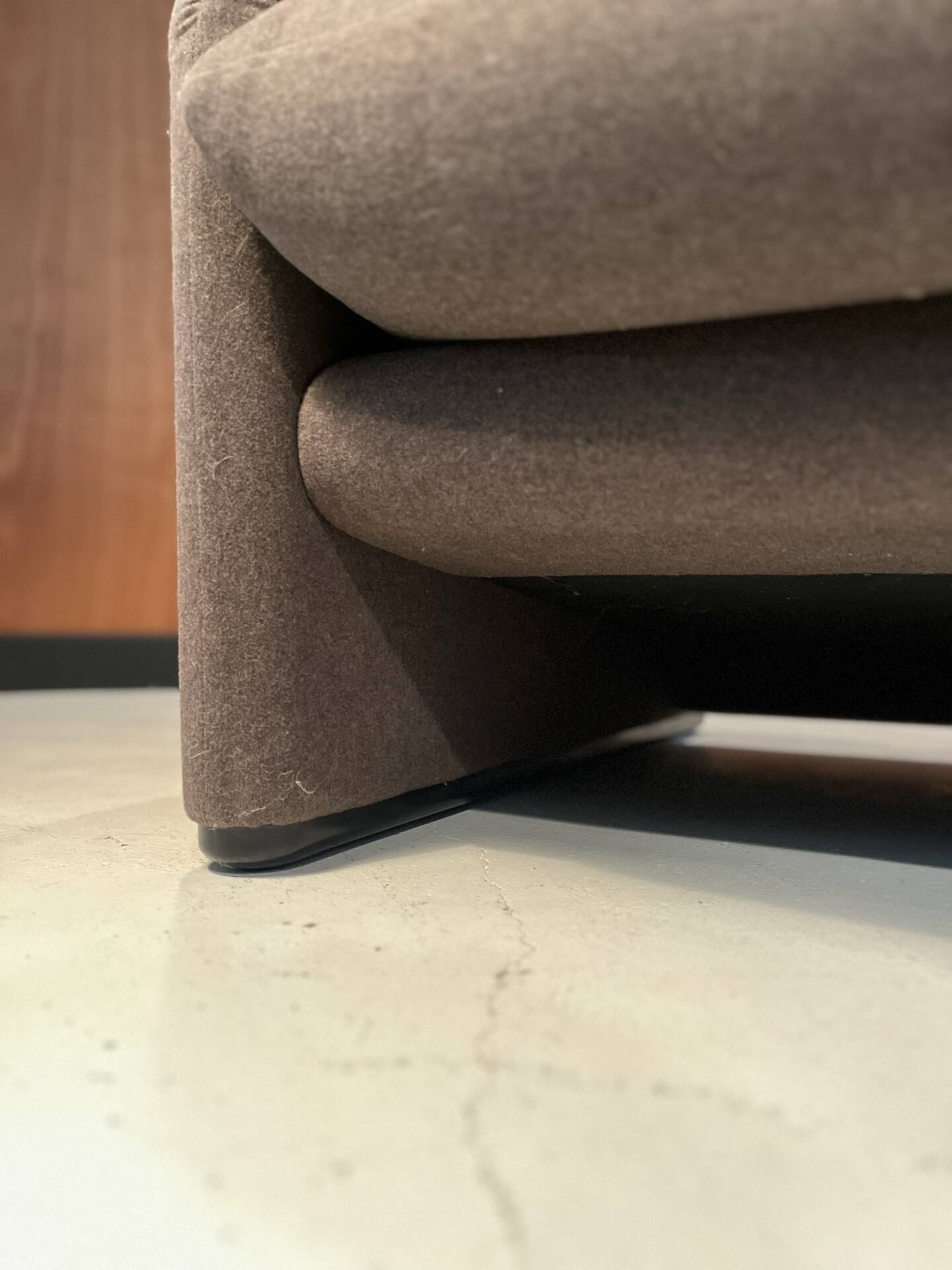 Fauteuil Maralunga , design Vico Magistretti