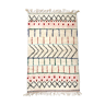 Tapis berbère marocain beni ouarain à motifs colorés 237x152cm