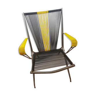 Adult scoubidou chair by André Monpoix