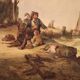 Tableau De Paysage Marin De La Seconde Moitié Du 19ème Siècle