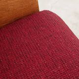 Art Deco Eastern European convertible daybed folding armchair 1960