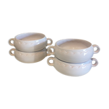 Lot of bowls with handles