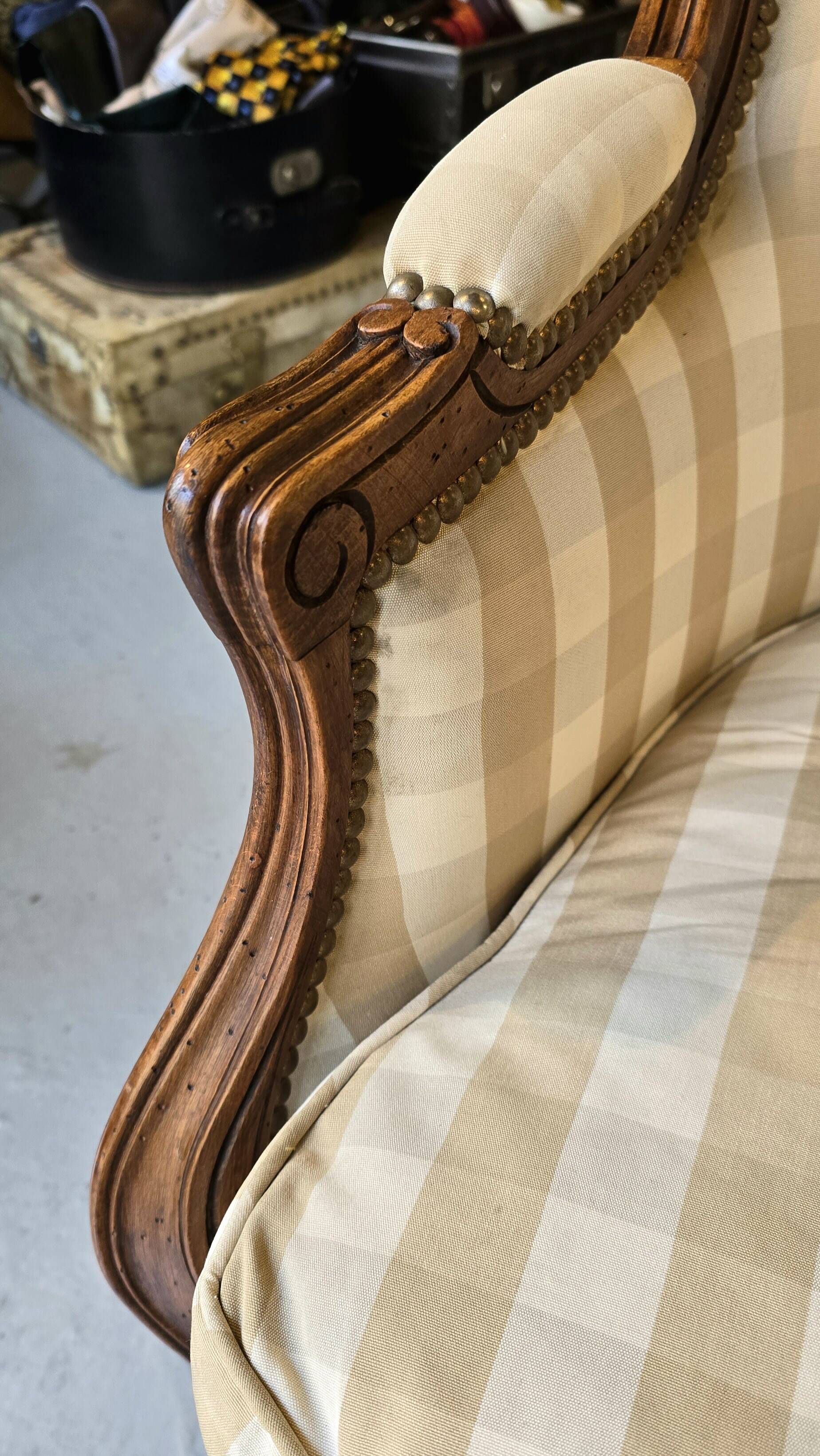 Louis XV shepherdess armchair