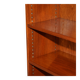 Low library campaign in solid mahogany by REH Kennedy
