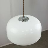 Italian White Medusa Pendant Lamp by Luigi Massoni for Guzzini, 1970s