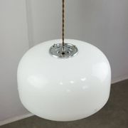 Italian White Medusa Pendant Lamp by Luigi Massoni for Guzzini, 1970s