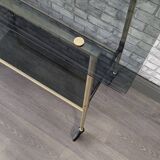 Vintage smoked saddle 70'