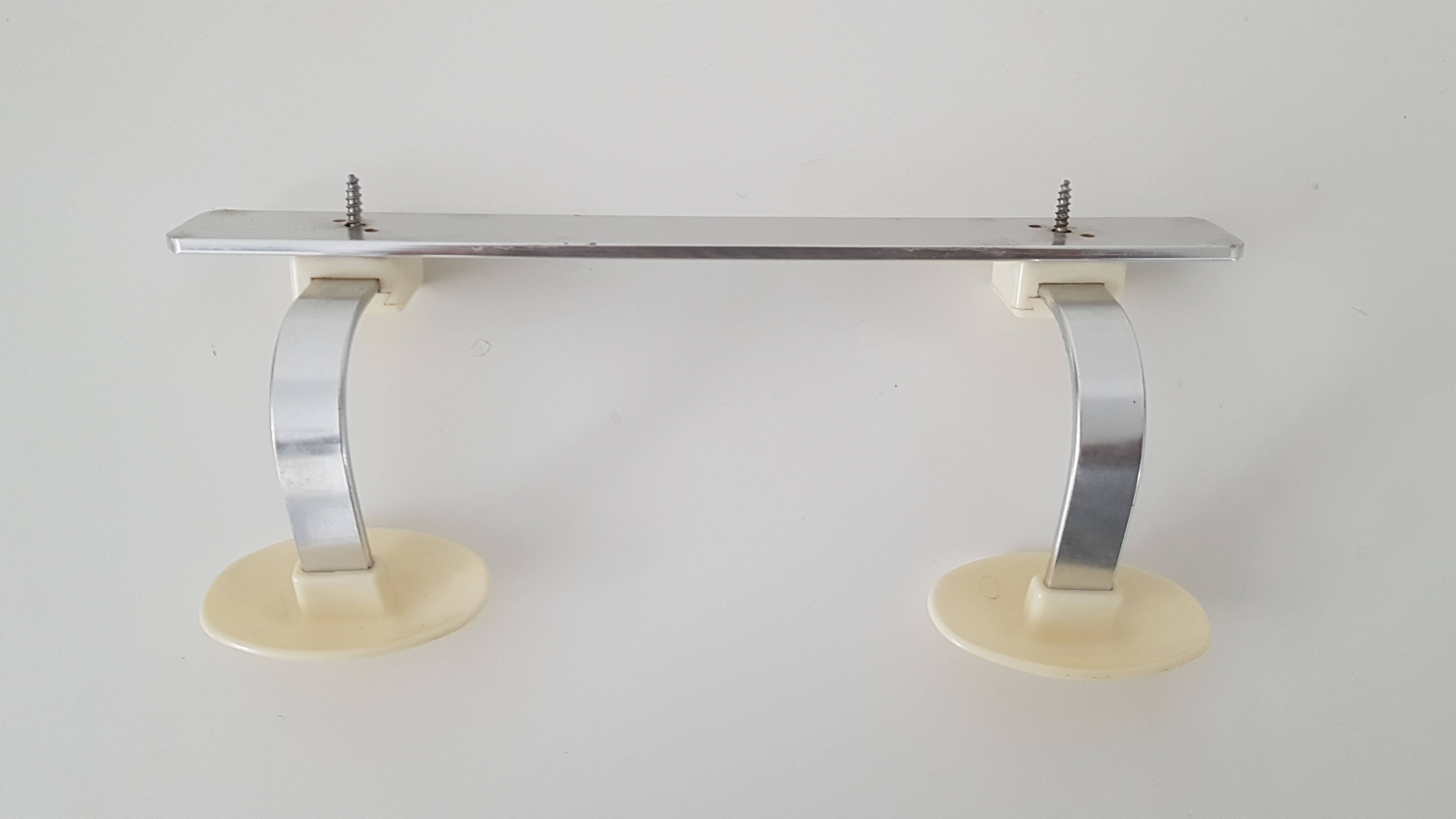 Metal coat rack and bakelite - seventies