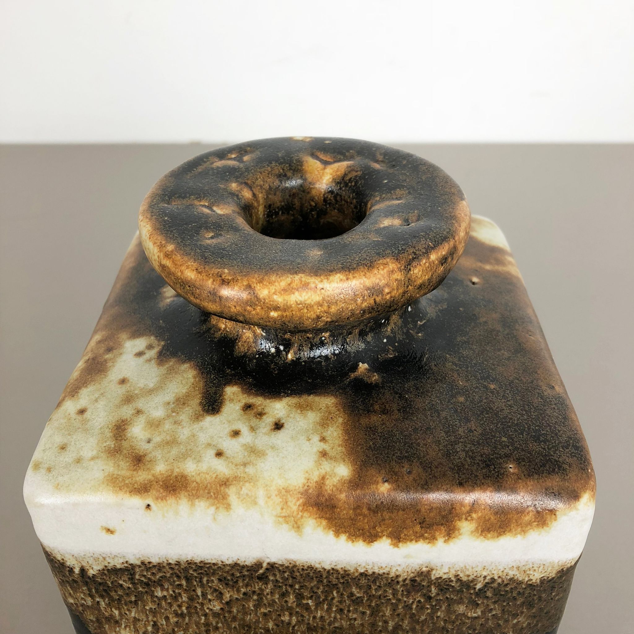 Vase par Babara Stehr Ceramics super rare 1970s ceramic studio pottery Allemagne