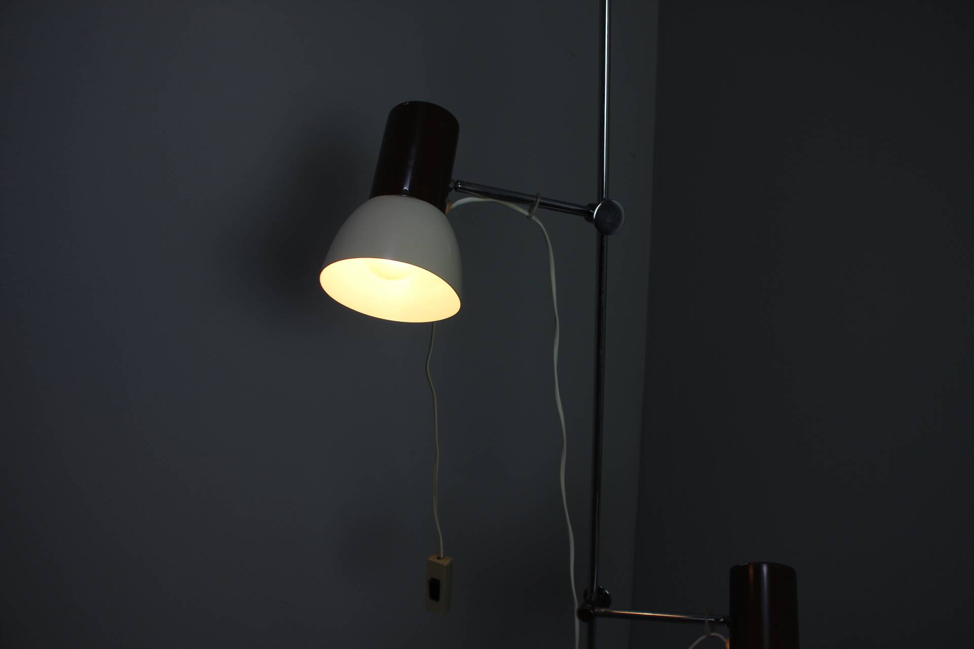 Vintage Napako Floor Lamp, Czechoslovakia, 1970s