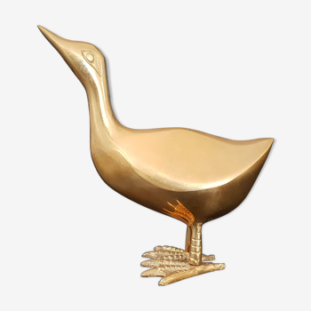 Vintage brass bird, 1970