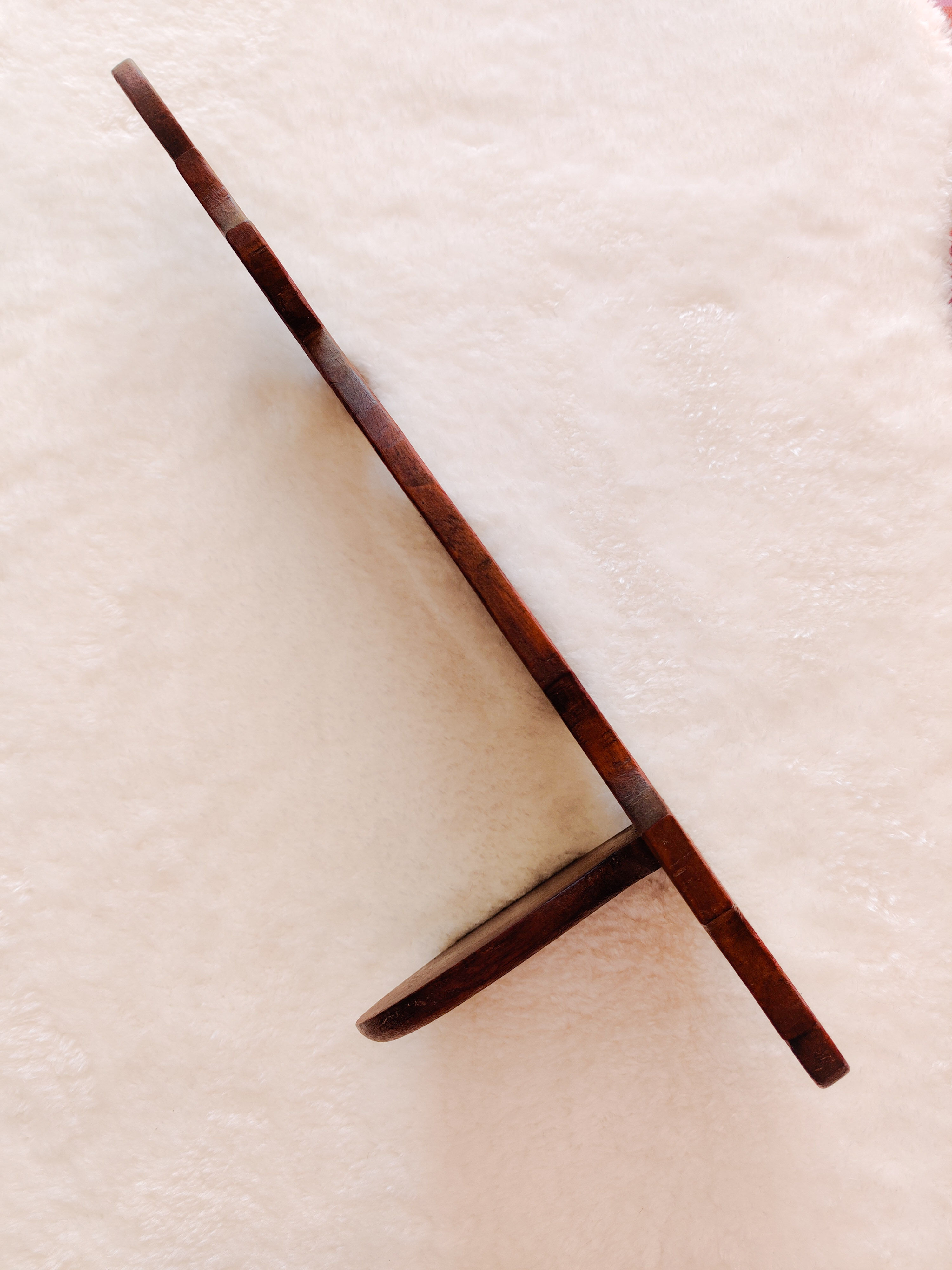 Vintage wooden shelf