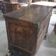Curved commode from the Louis XV period in walnut and elm burl.