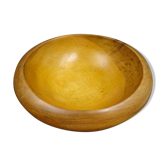 Wooden dish signed E - Circa 1960-1970