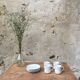 Service à café en porcelaine, 4 tasses