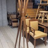 Designer wooden coat rack