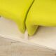 A 20thC RIBBON CHAIR & FOOTSTALL BY PIERRE PAULIN FOR ARTIFORT, FRANCE