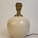 Cracked ceramic ball lamp