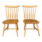 Pair of Åkerblom Sweden chairs by Gunnar Eklöf 1950
